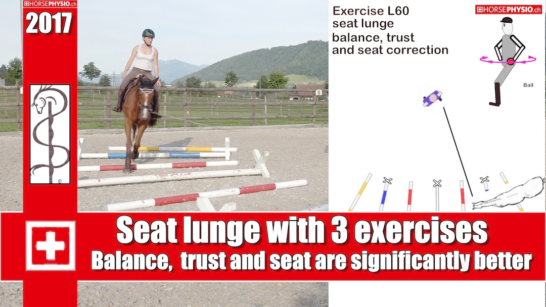 Seat lunge exercise L60